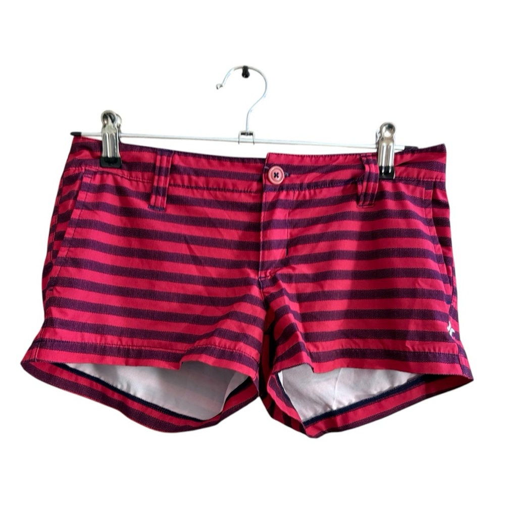 Hurley Women’s swim shorts/ board shorts pink and blue